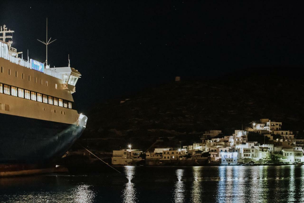 Amorgis Seaside Villa Aegiali Exterior foto